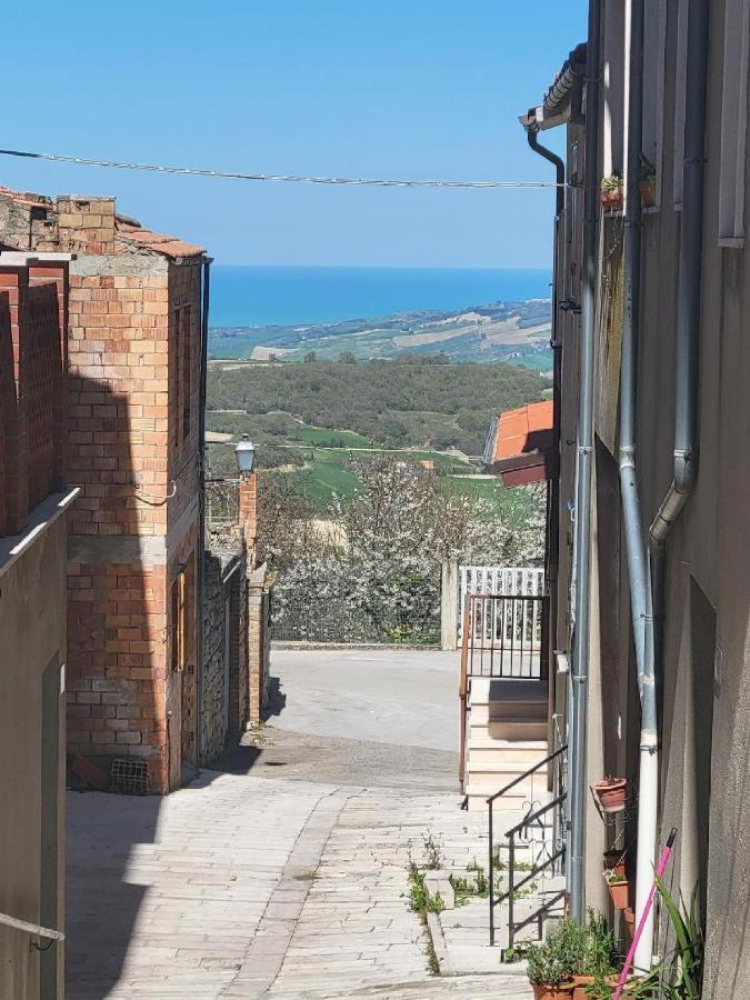 Villa Ancient Stone 'Casa Rosa'- Sea And Mountain View Tranquil Borgo Tavenna Exterior foto