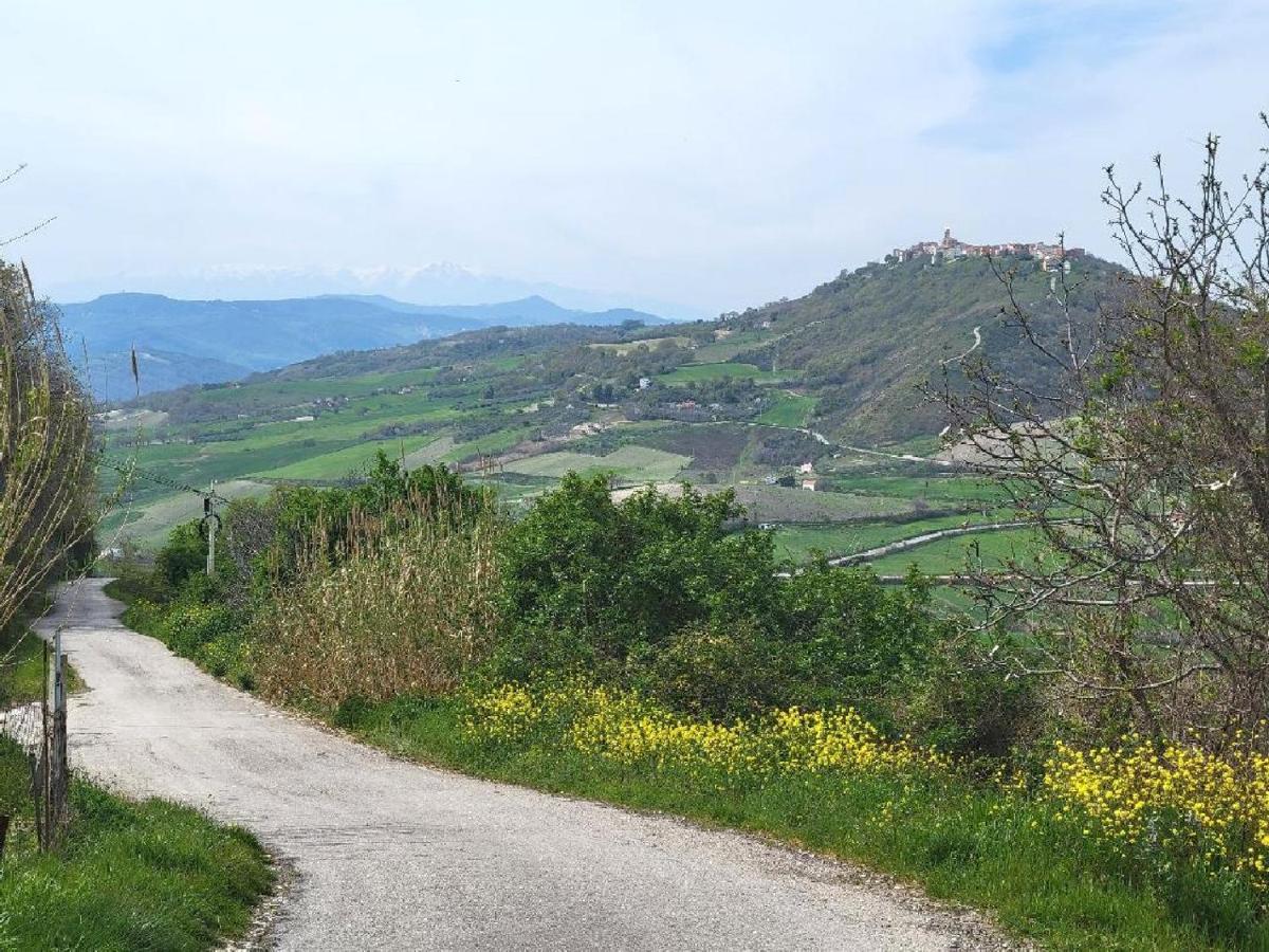 Villa Ancient Stone 'Casa Rosa'- Sea And Mountain View Tranquil Borgo Tavenna Exterior foto